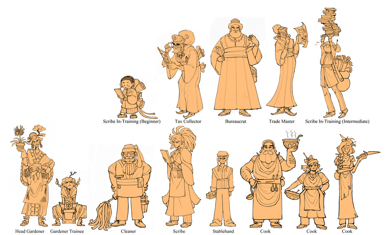 Incidental Characters, Palace - Red Reign Falling