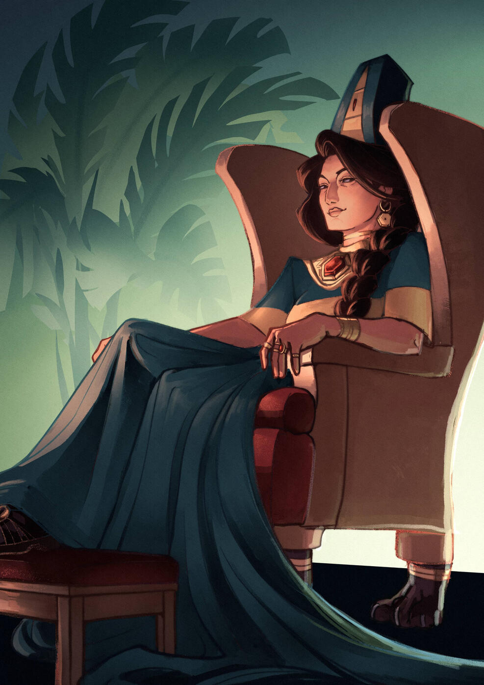 Afsana Character Illustration