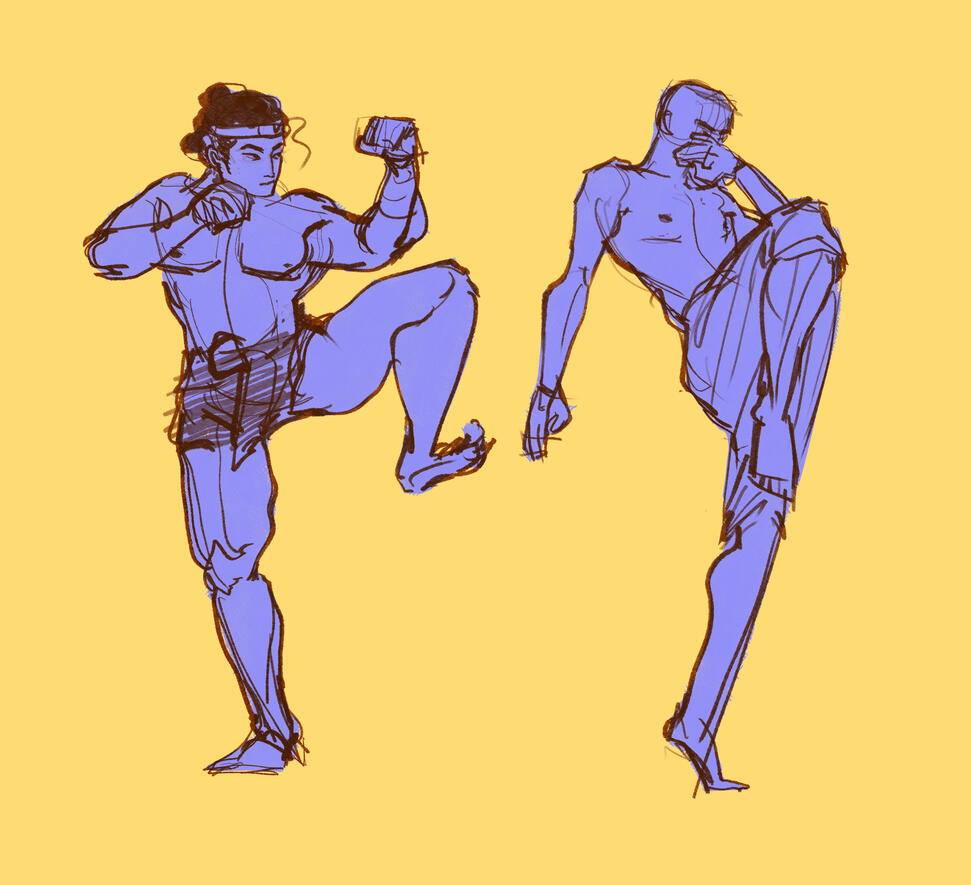 5-minute warmup gestures