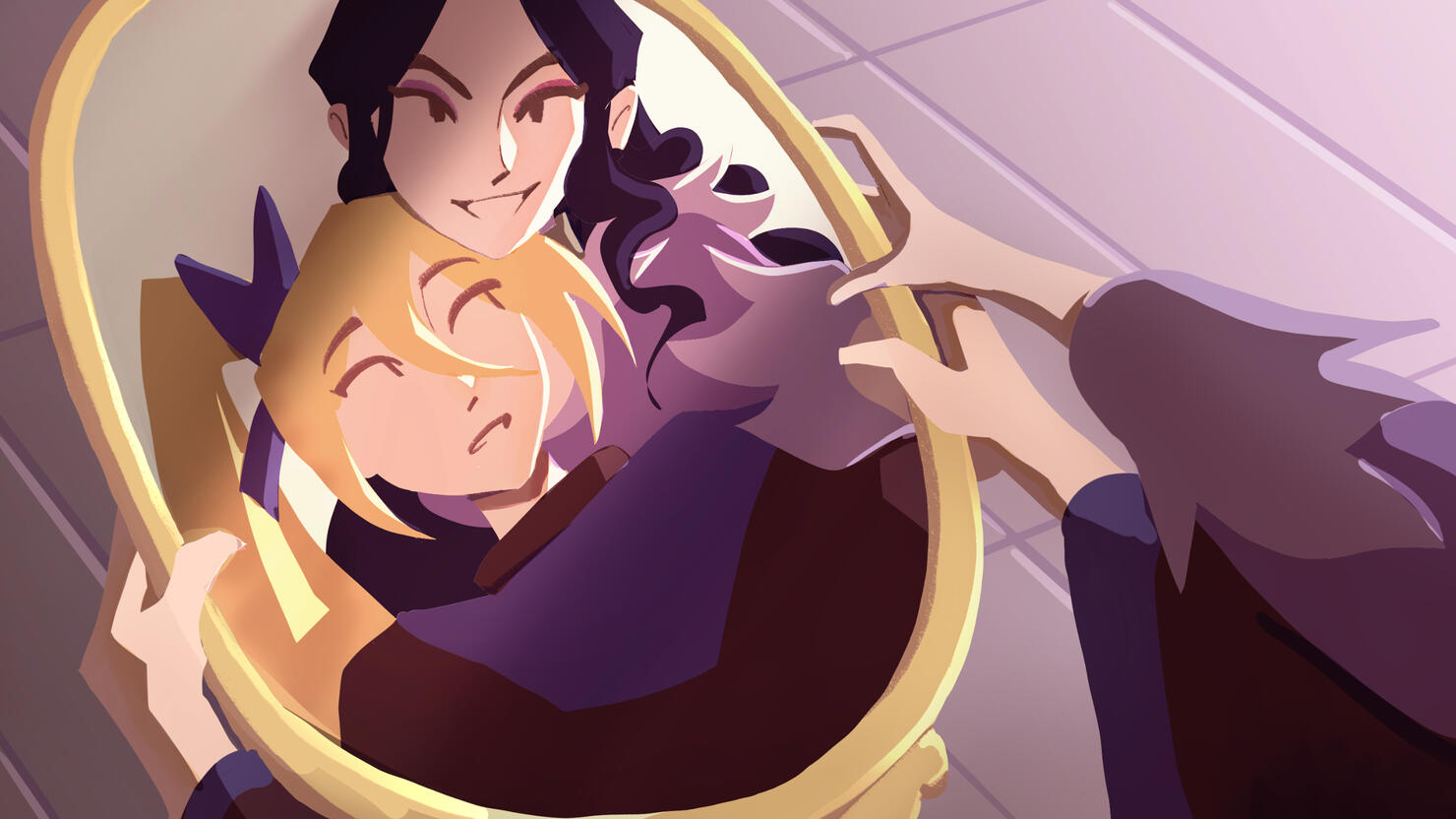 Queen Prim and Ney (Evillious Color Key 1) Queen Prim and Ney (Evillious Color Key 1)