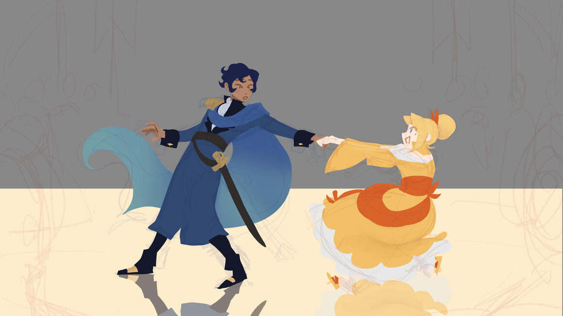 Progress Shot of Color Key 4