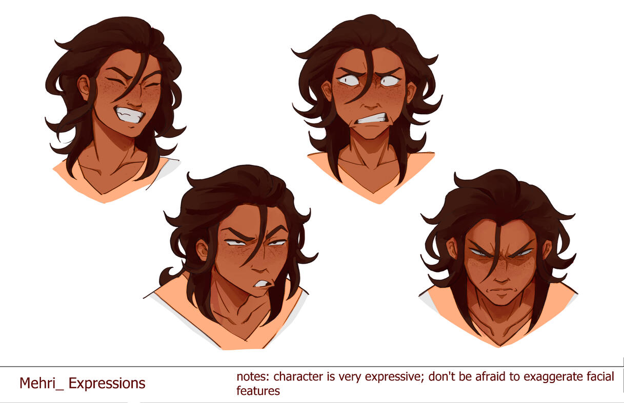 Mehri Expression Sheet