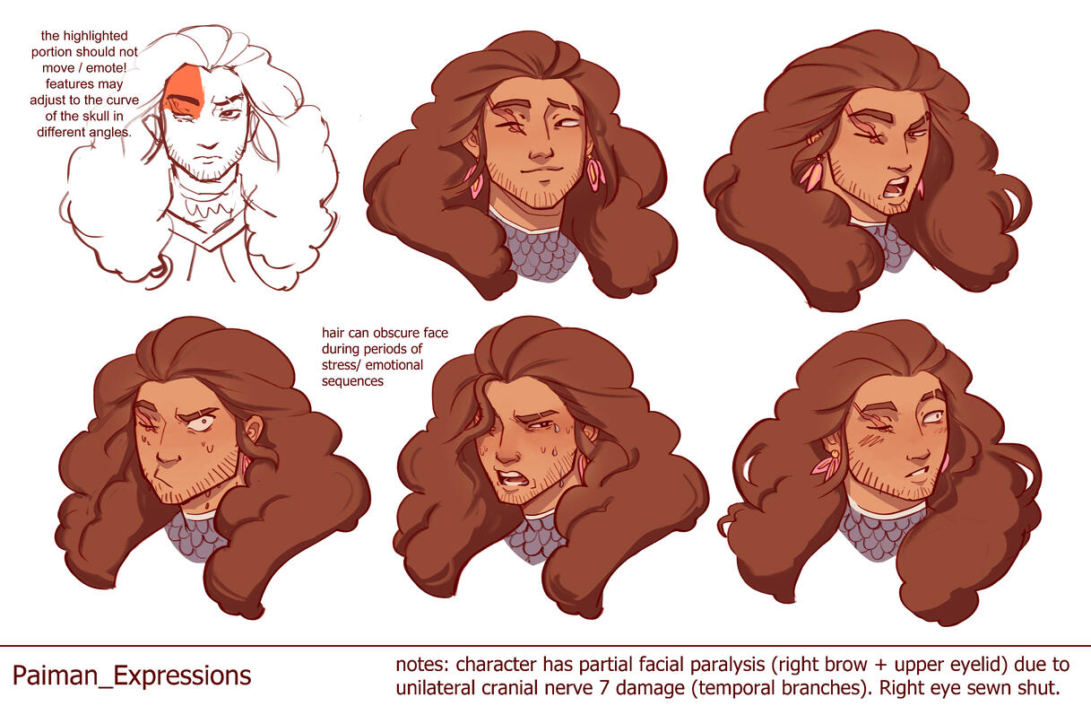 Paiman Expression Sheet