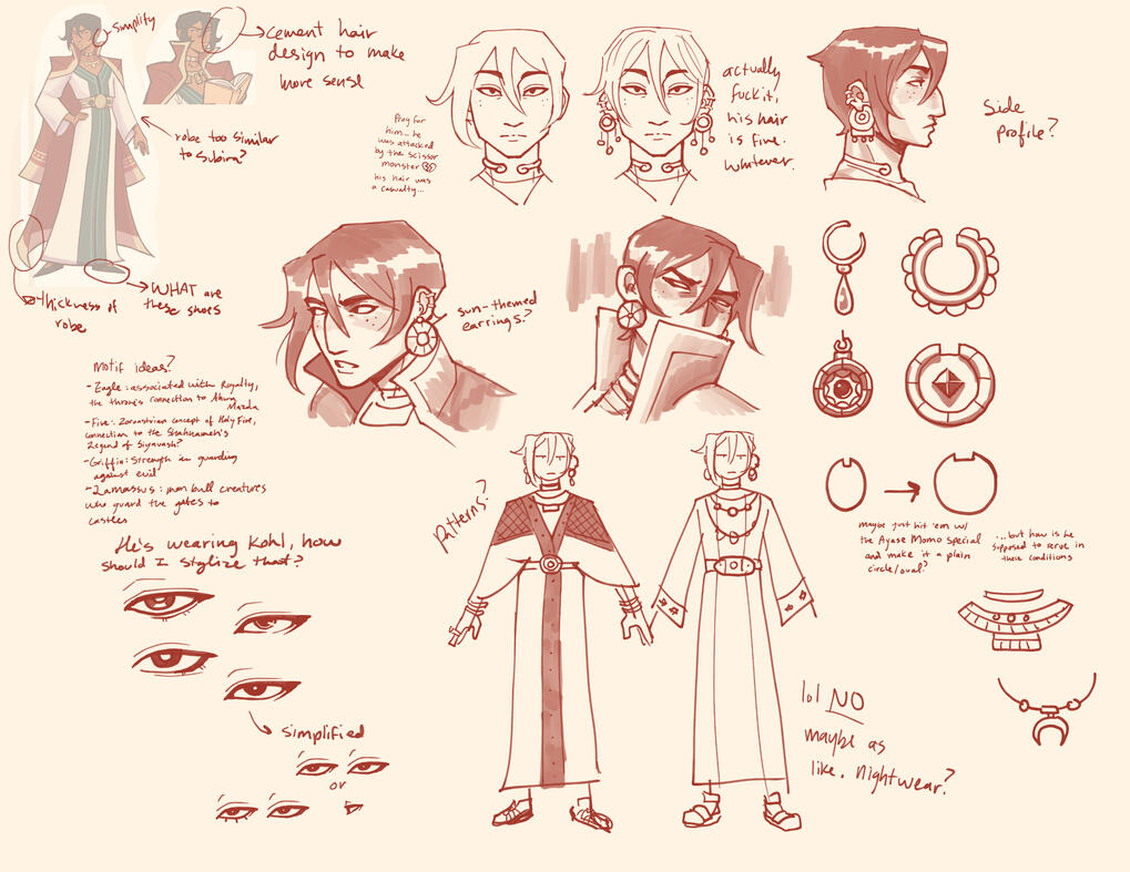 Siamak - Design Streamlining Sketches