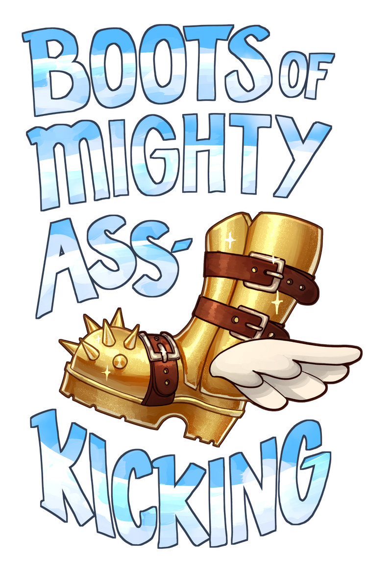 40k Lorecast Boots of Mighty Ass-Kicking Design