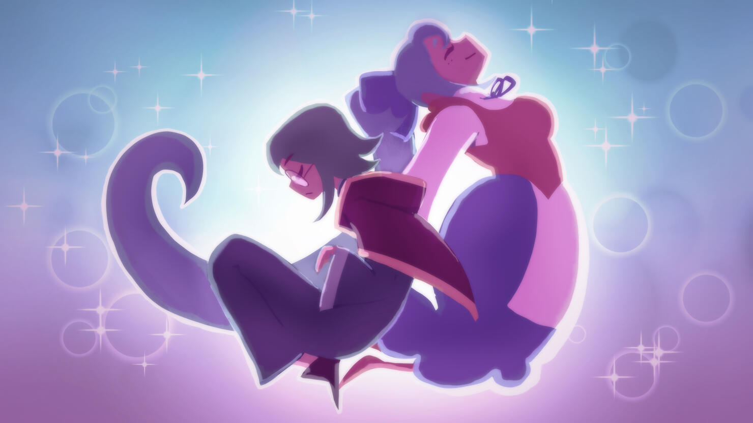 Michaela and Gumillia&#39;s Transformation (Evillious Color Key 7)