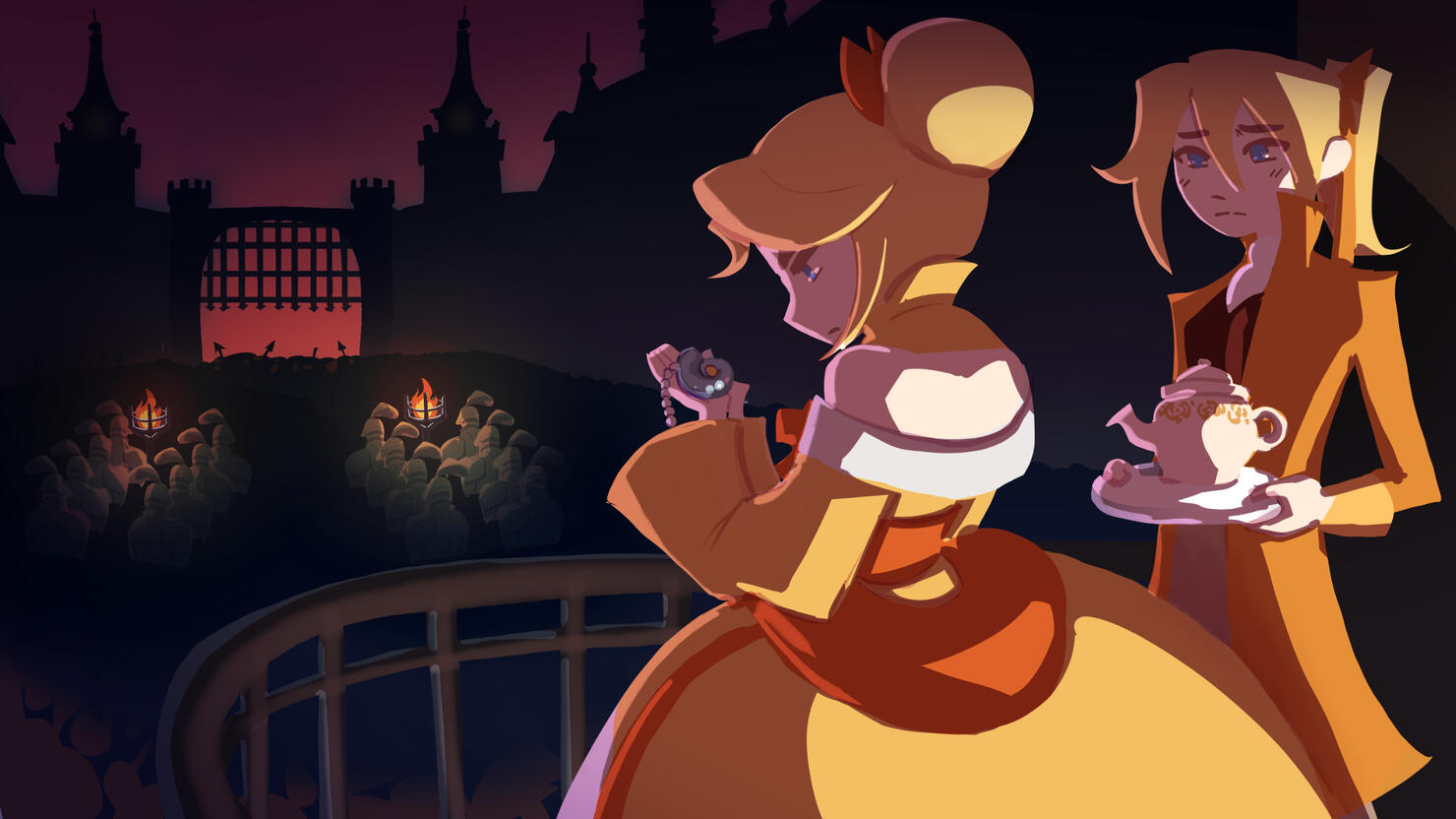 Invasion of Elphegort (Evillious Color Key 10)