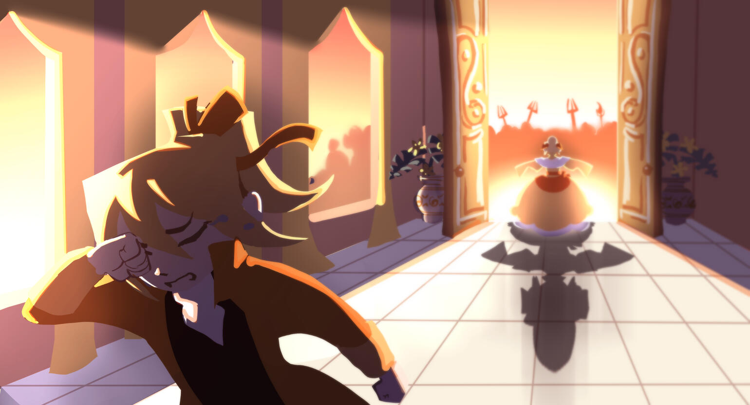 &quot;Servant of Evil&quot;, Allen&#39;s Sacrifice (Evillious Color Key 16)