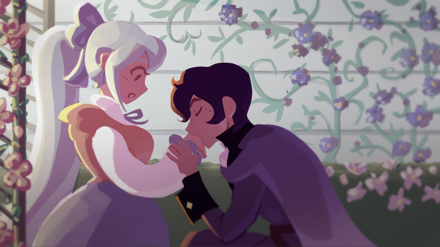 The Proposal - Kyle and Michaela meet (Evillious Color Key 9) The Proposal - Kyle and Michaela meet (Evillious Color Key 9)