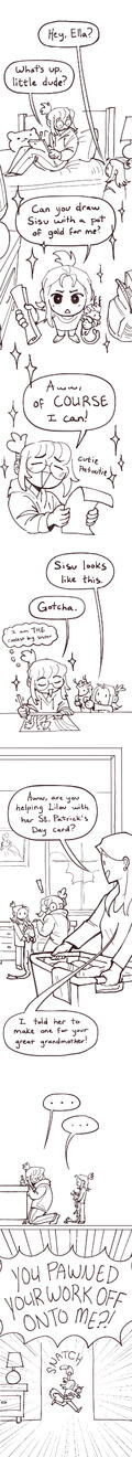 St. Patrick's Day Comic St. Patrick's Day Comic