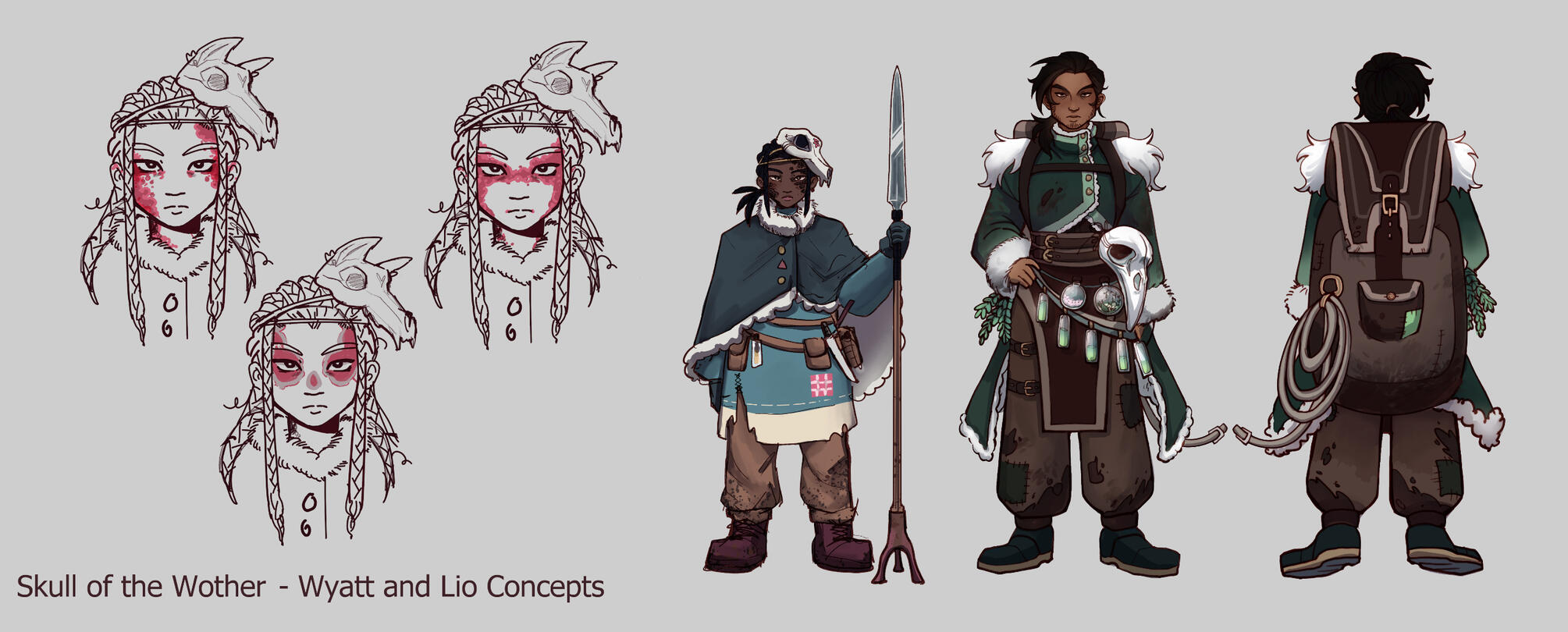 Wyatt and Lio Character Sheet