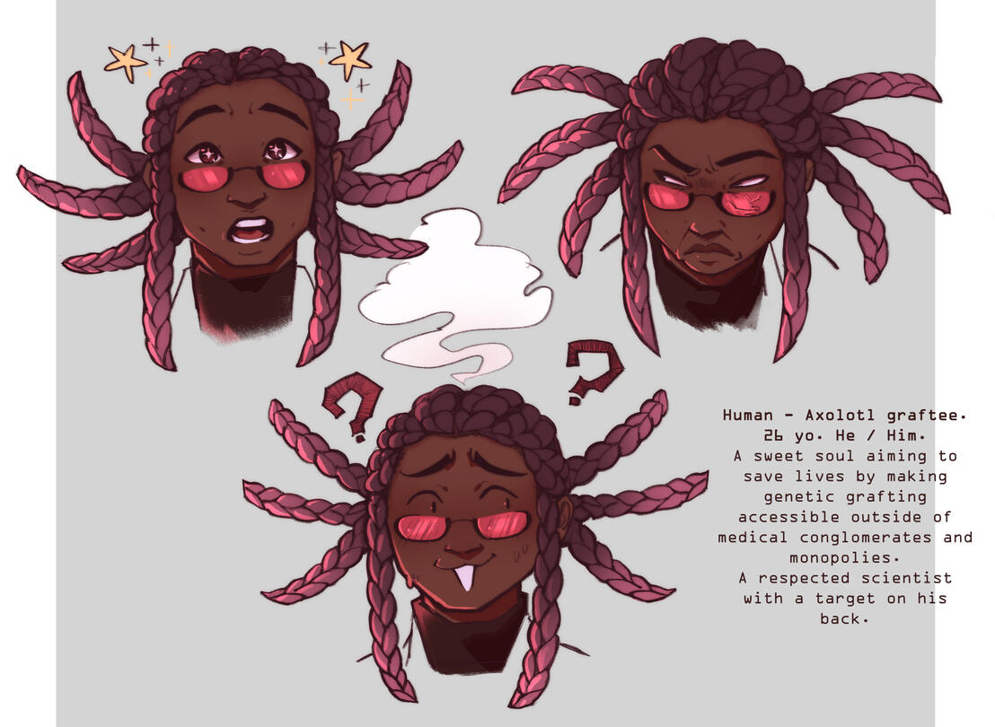 Axel Otele Expression Sheet