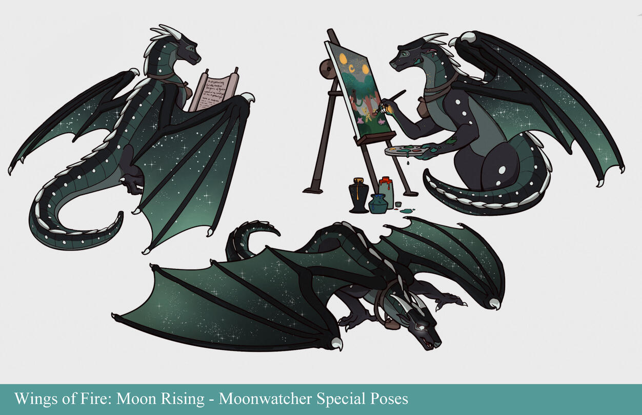 Moonwatcher Special Poses