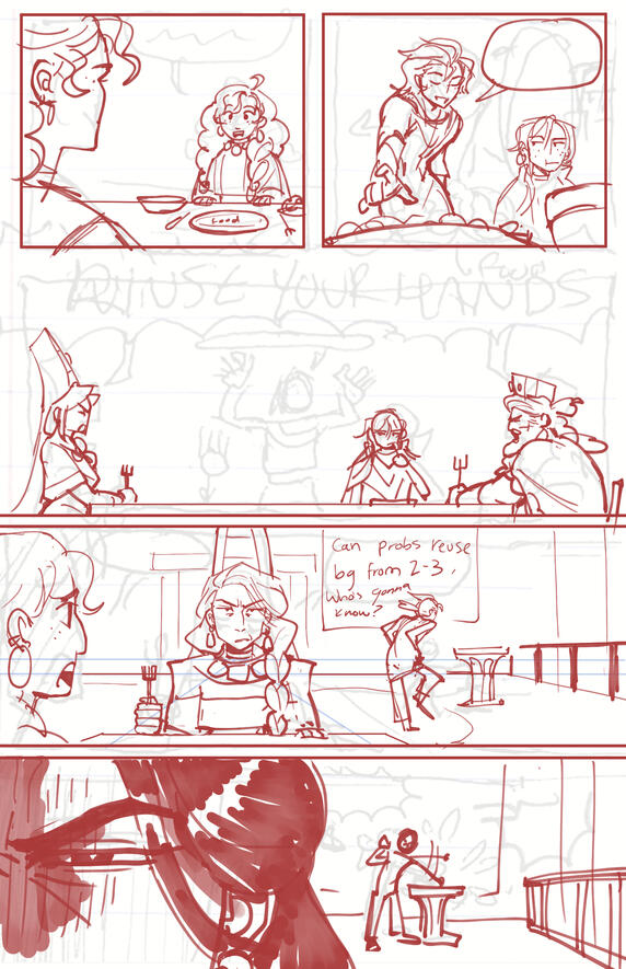 Red Reign Falling Chapter 0 (Roughs) - Page 9