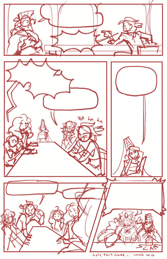 Red Reign Falling Chapter 0 (Roughs) - Page 11
