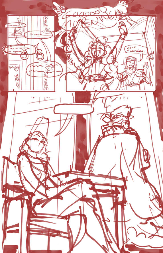 Red Reign Falling Chapter 0 (Roughs) - Page 1