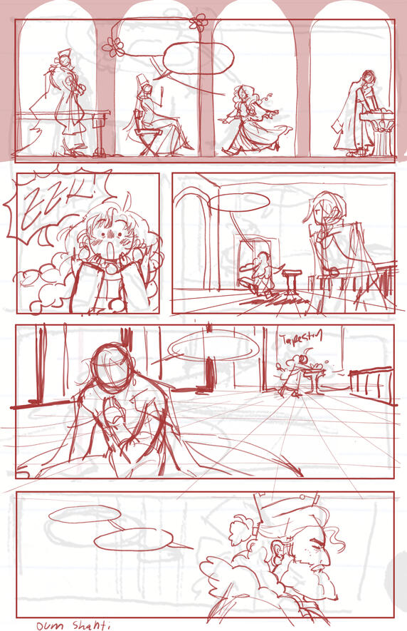 Red Reign Falling Chapter 0 (Roughs) - Page 2