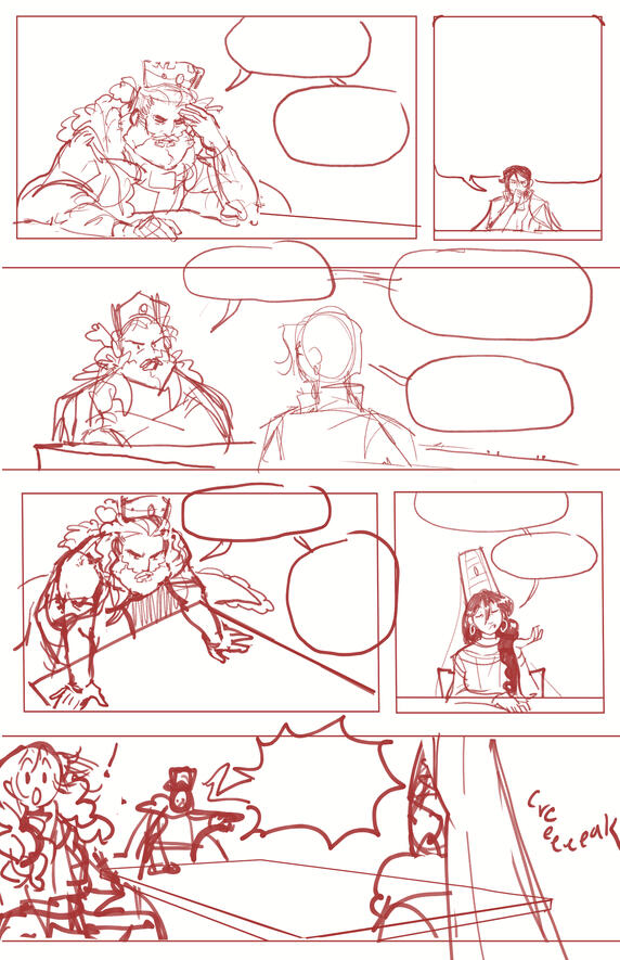 Red Reign Falling Chapter 0 (Roughs) - Page 4