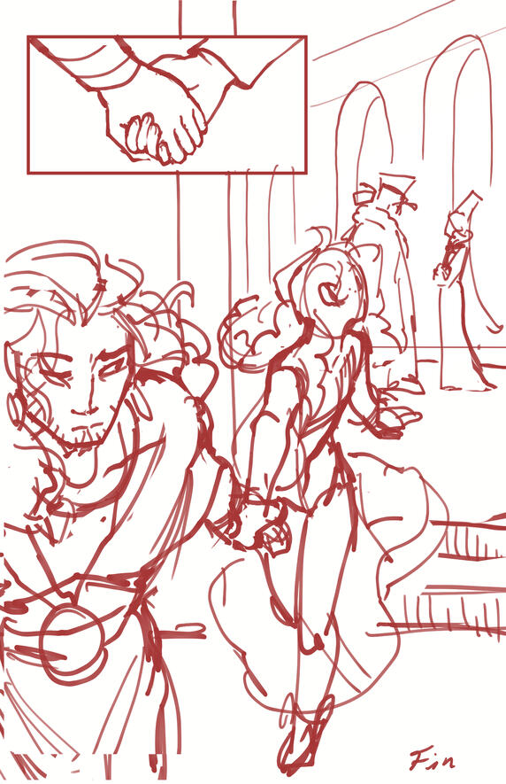 Red Reign Falling Chapter 0 (Roughs) - Page 24