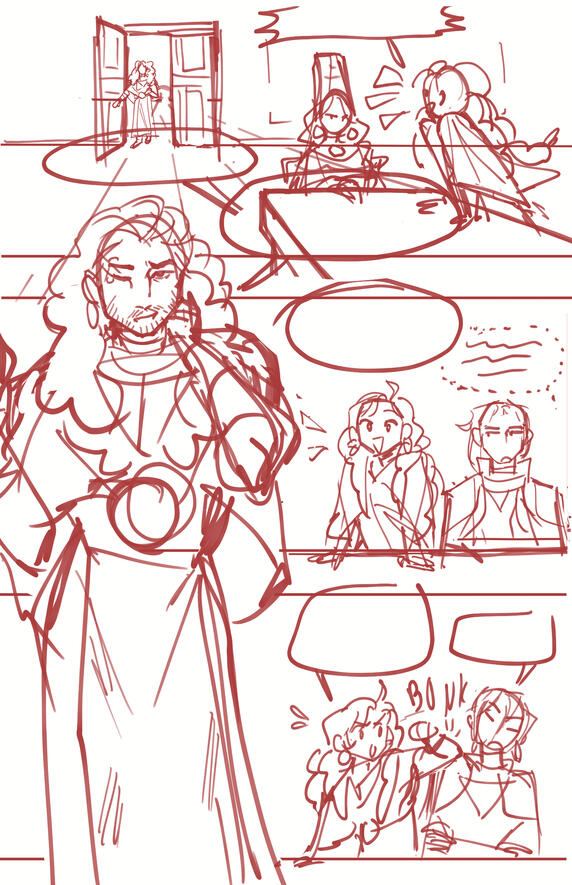 Red Reign Falling Chapter 0 (Roughs) - Page 5
