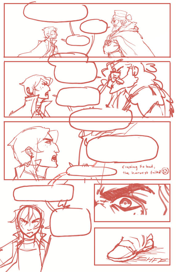 Red Reign Falling Chapter 0 (Roughs) - Page 19