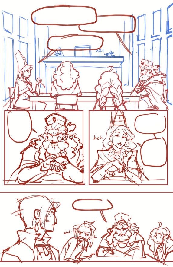 Red Reign Falling Chapter 0 (Roughs) - Page 12
