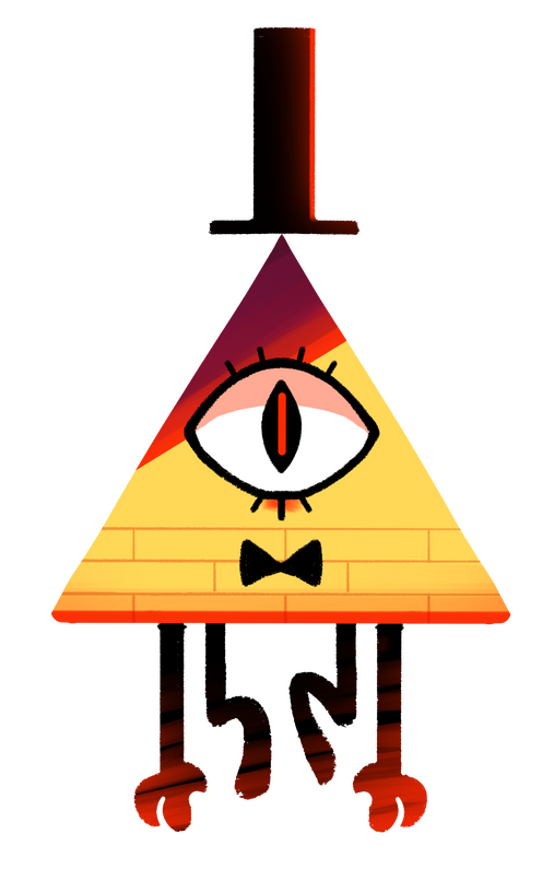 Gravity Falls - "Evil Copyright-Friendly Triangle Guy"